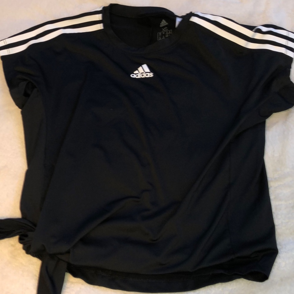 Adidas Side Tie Workout top - Picture 1 of 6
